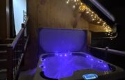 Outdoor hot tub
