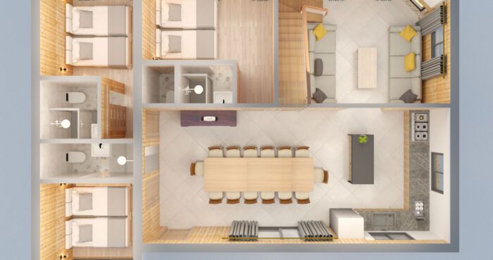 Ground floor map