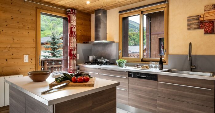 Kitchen in chalet Snow Pearl